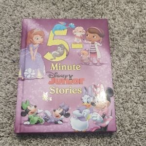Disney Junior Purple Storybook with Characters